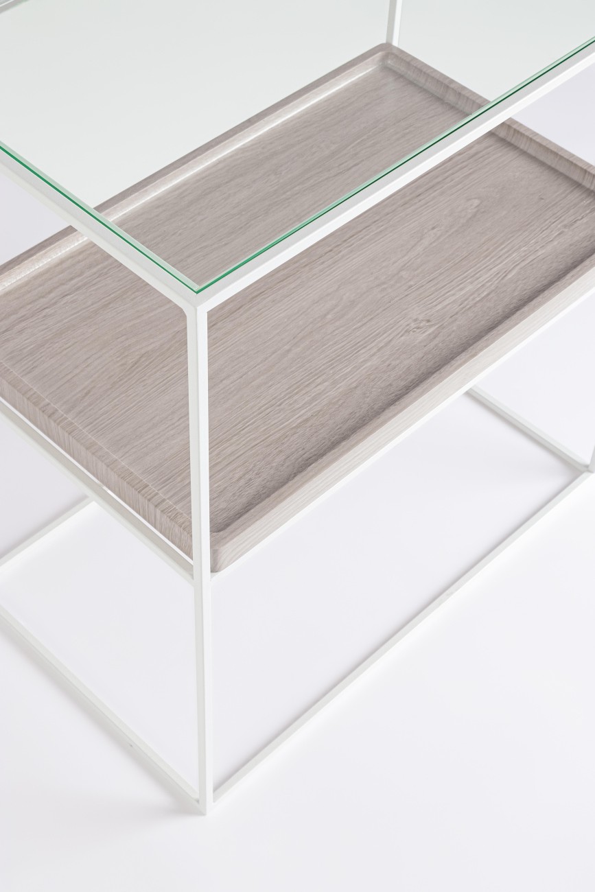 Nachttisch Laurel aus Metall