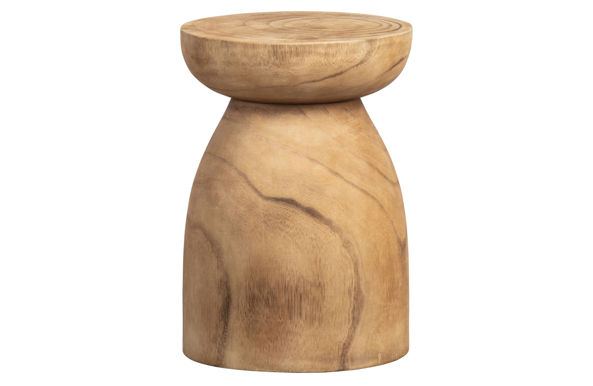 Hocker Bink aus Paulowniaholz, Natur Hocker Bink aus Paulowniaholz, Natur