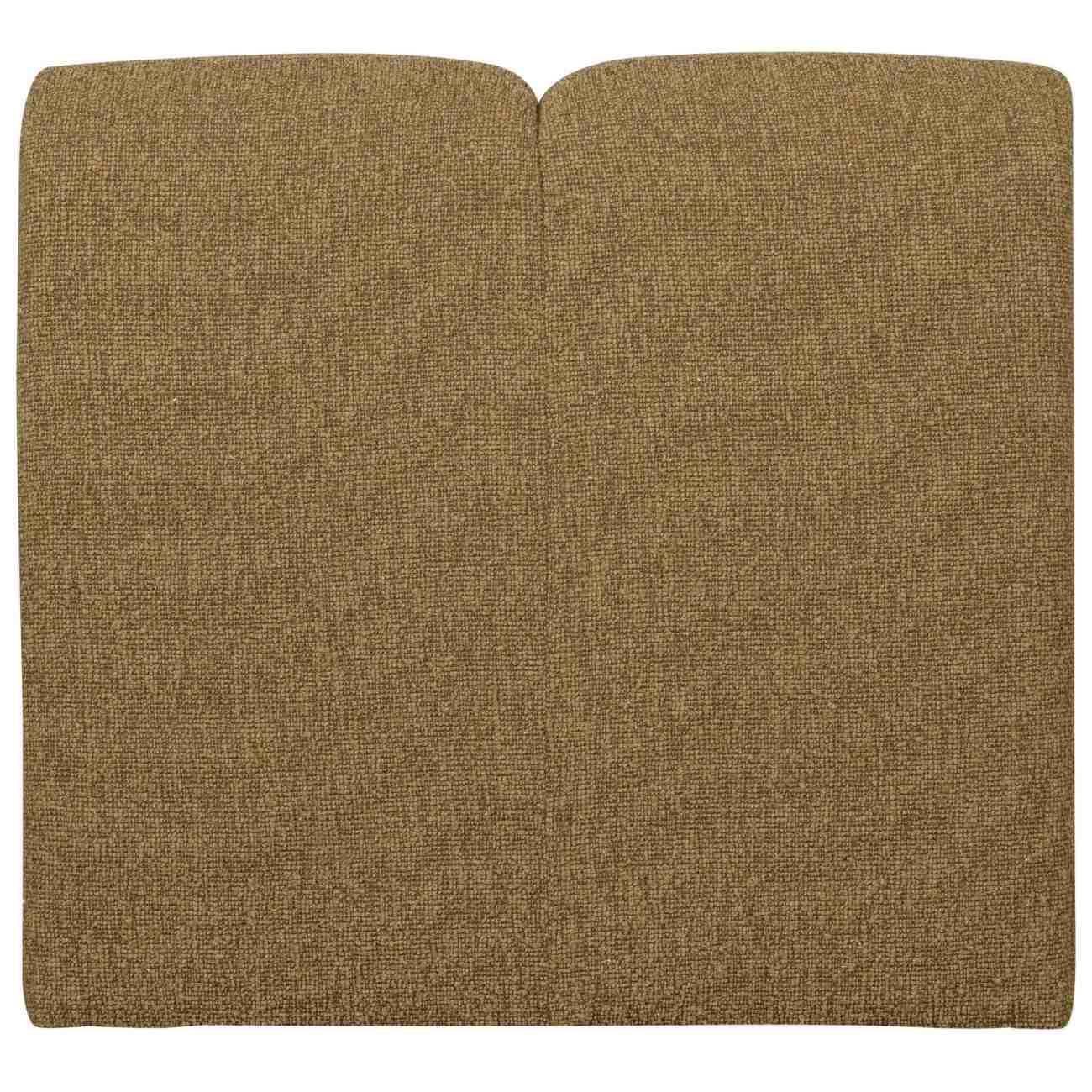 Modulsofa Mojo Boucle Einzel-Element, Gelb/Braun