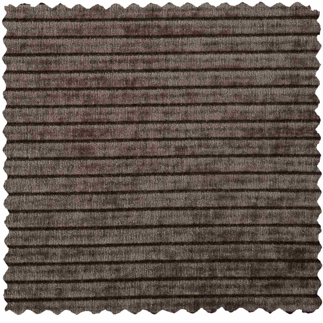 Chaiselongue Mojo aus Flachcord Rechts, Braun