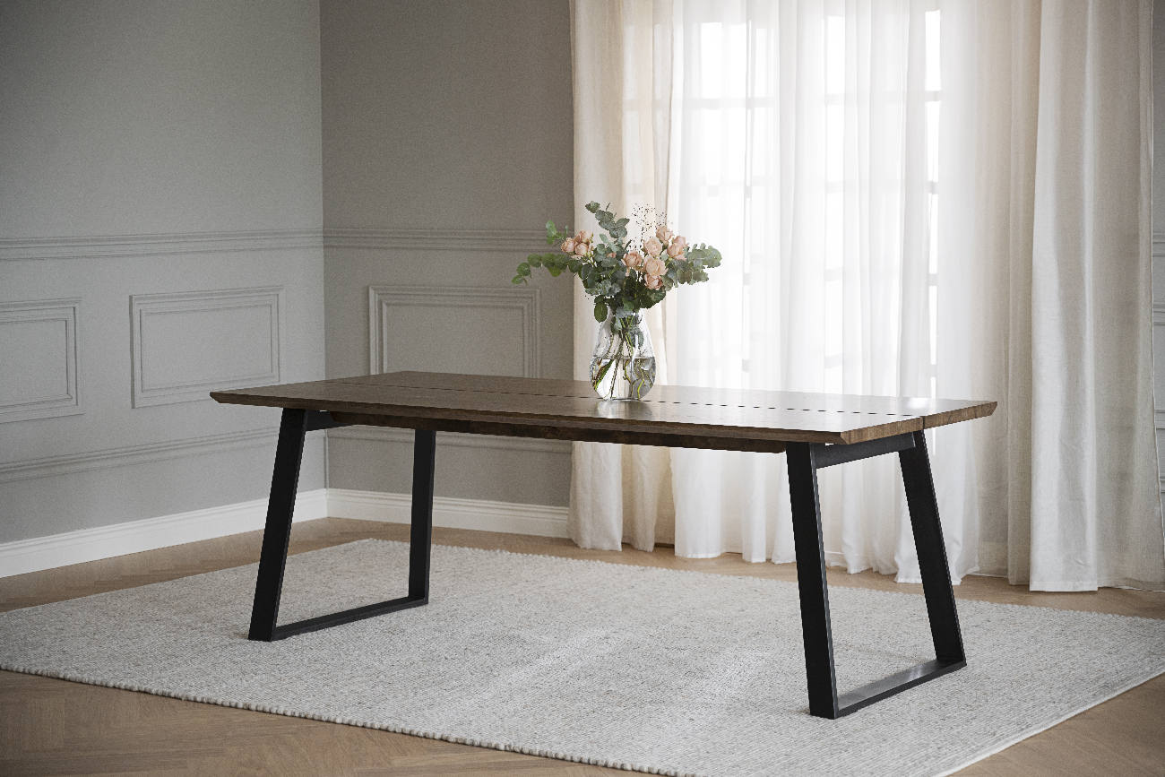 Esstisch Melville 210x95cm, Wildeiche Braun