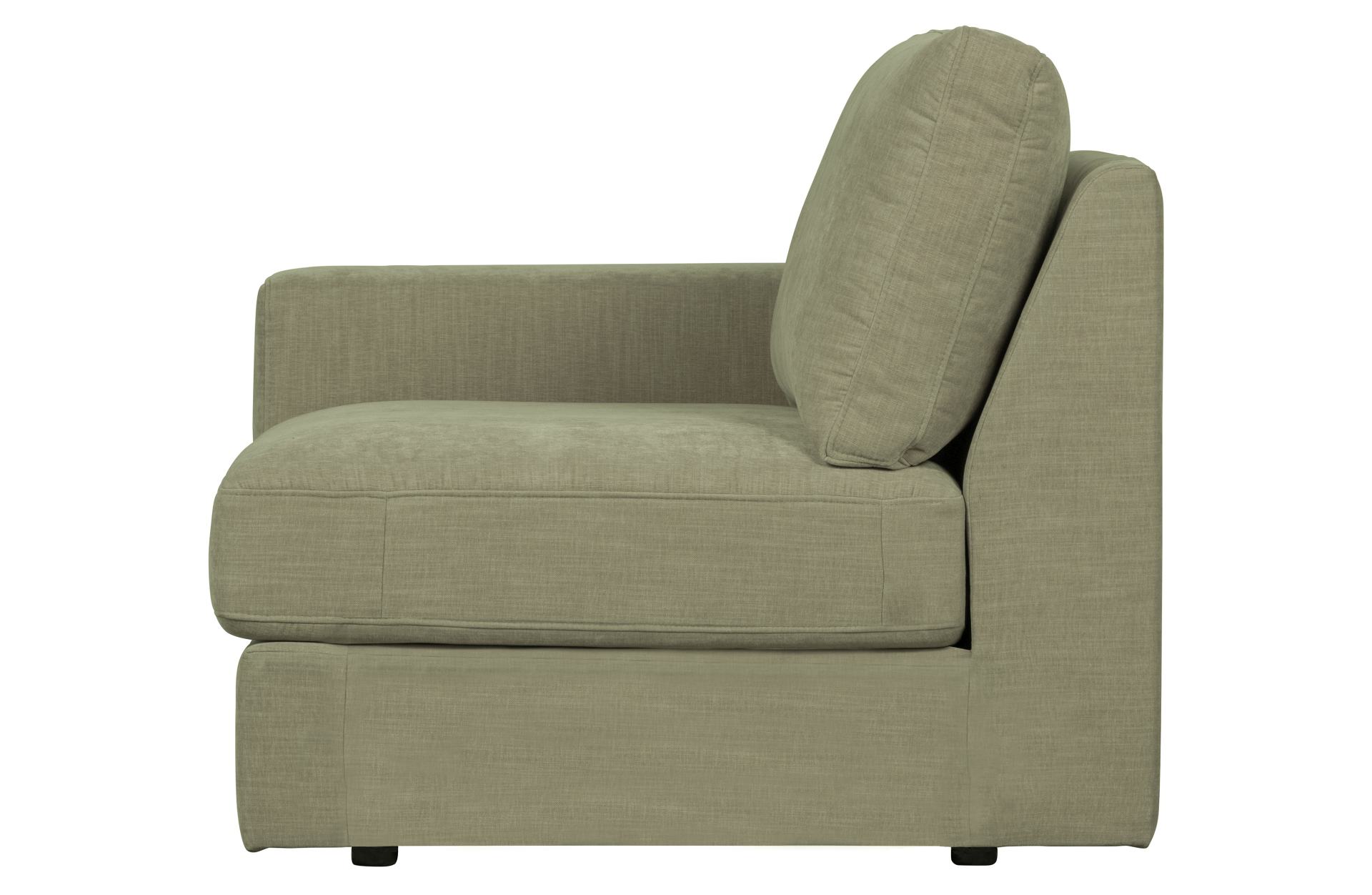 Modulsofa Family 1-Seat Element Links, Grün