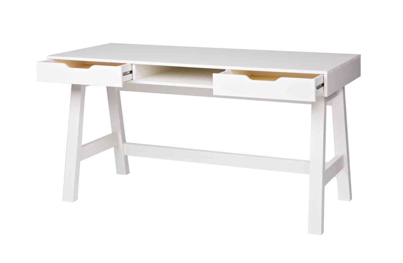 Schreibtisch Nikki 140cm, Weiß