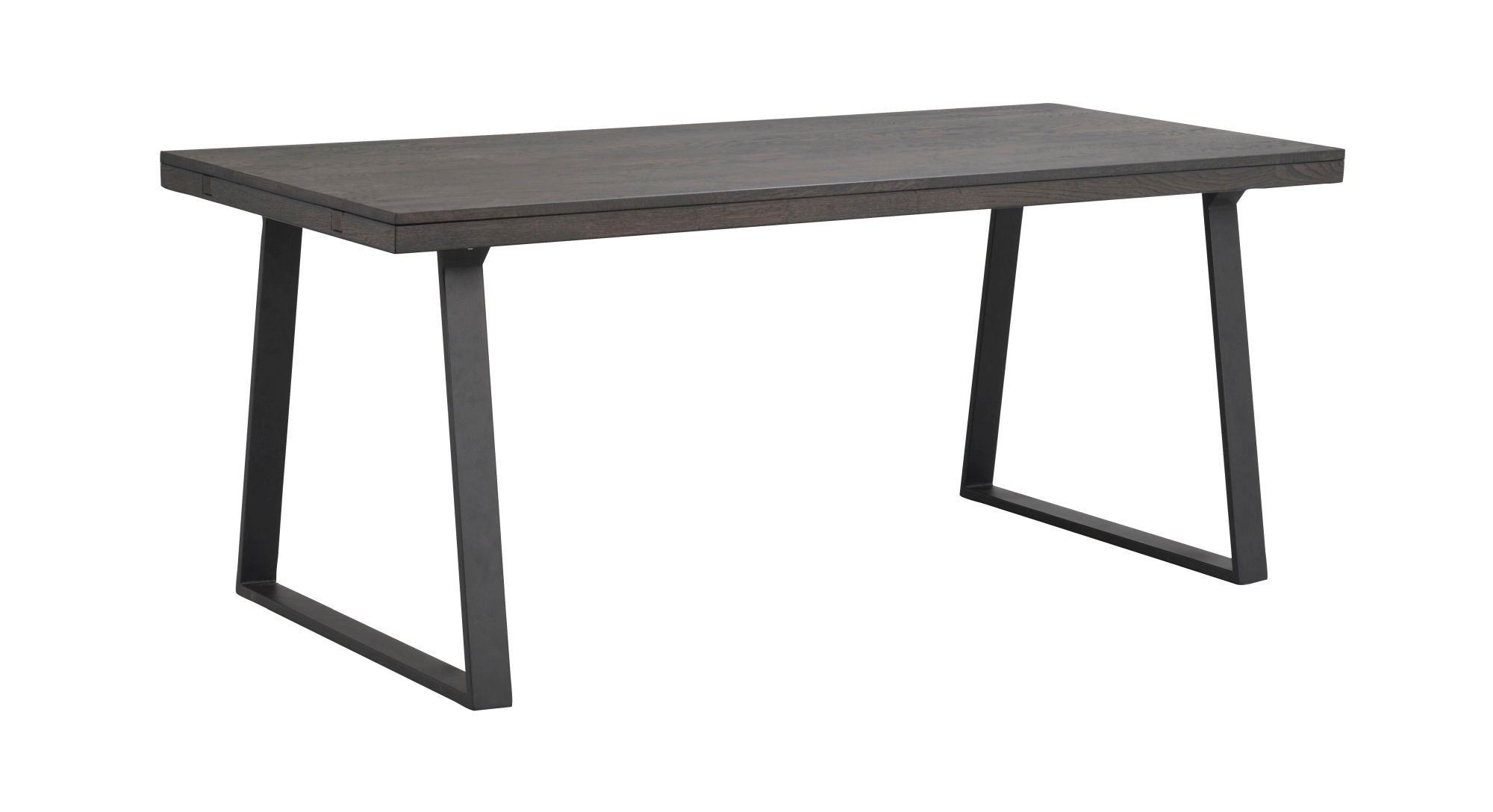Esstisch Brooklyn, Trapez-Gestell, 170cm, Braun