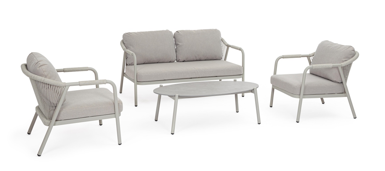 Garten-Set Miravet 4er Gruppe, Saturn / Saturn