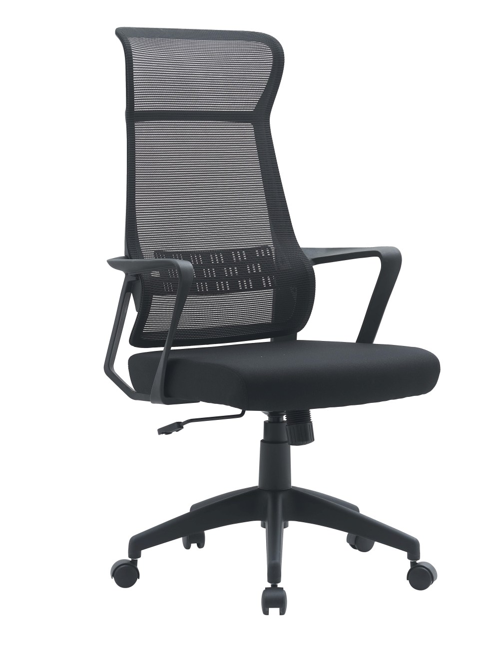 Bürostuhl Hoboken mit Armlehne, Schwarz Bürostuhl Hoboken mit Armlehne, Schwarz