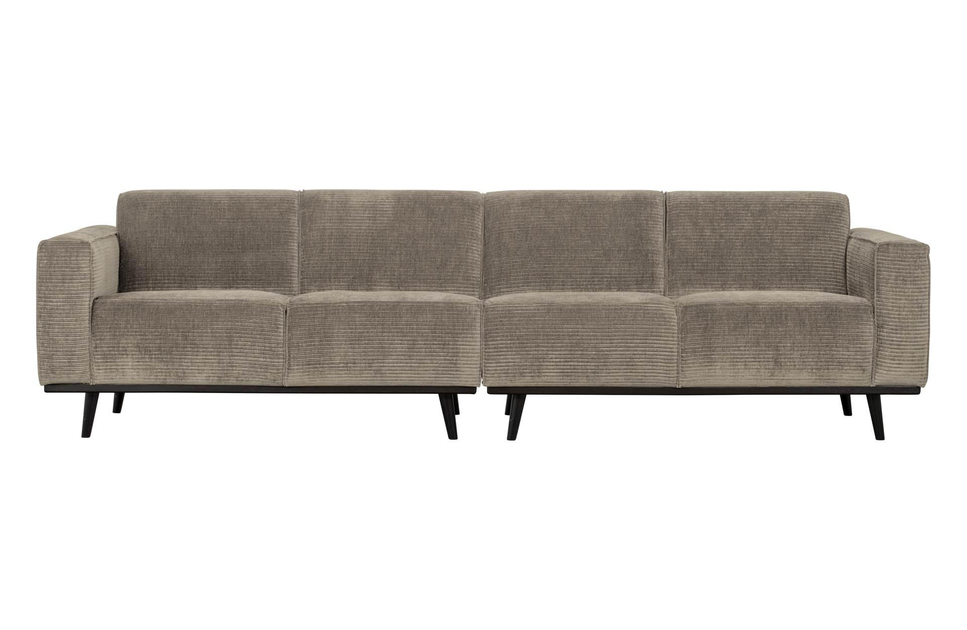 Sofa Statement L aus gewebten Jacquard, Beige