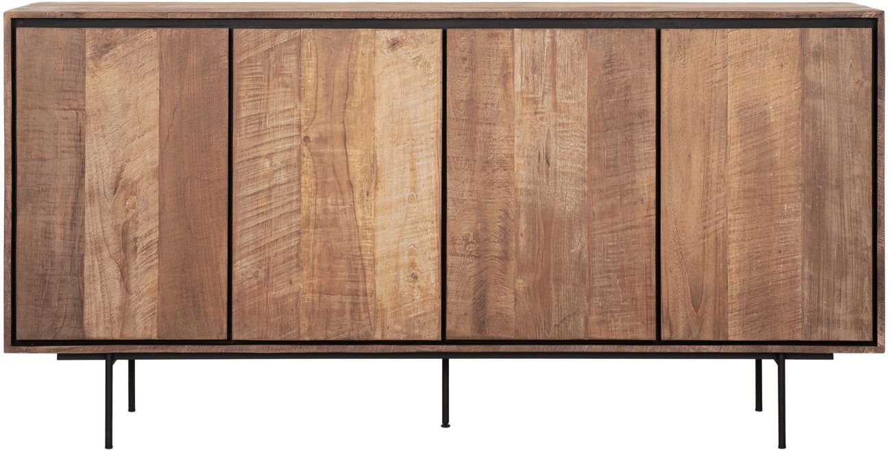 Sideboard Metropole aus recyceltem Teakholz, 180 cm