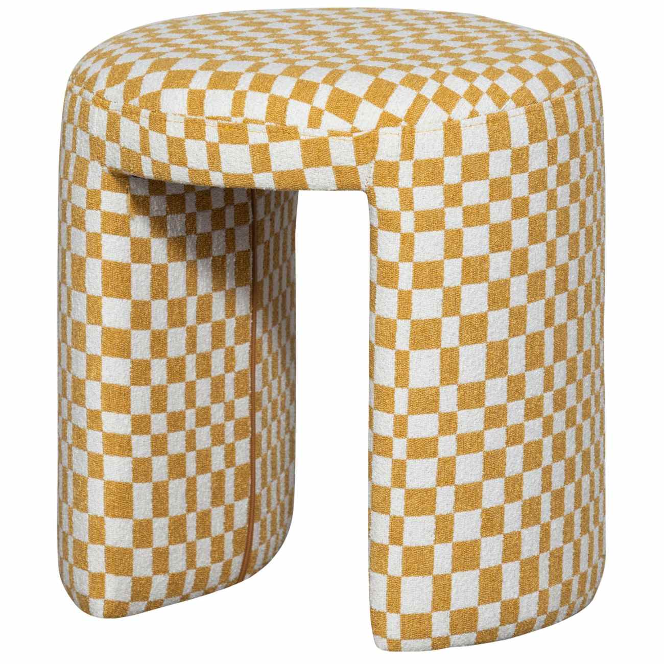 Hocker Charlie Karomuster, Gelb Hocker Charlie Karomuster, Gelb