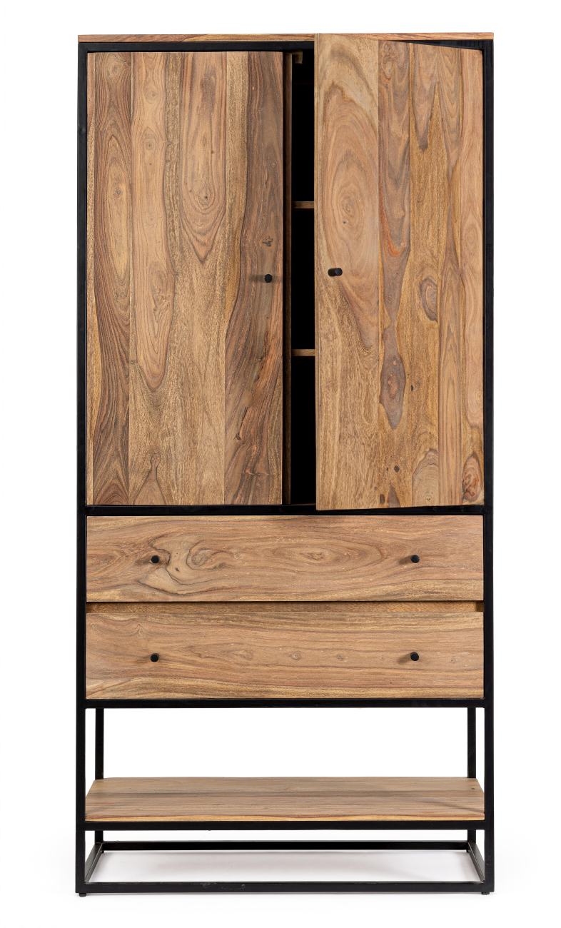 Schrank Nartan aus Sheesham-Holz, 90 cm