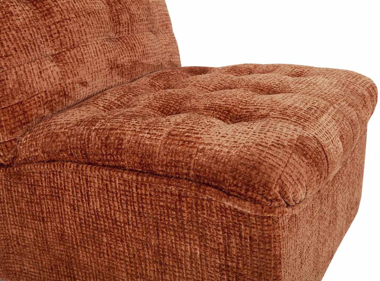 Sessel Liberty aus Stoff, Cinnamon