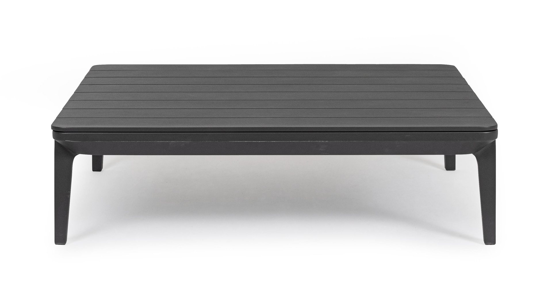 Couchtisch Matrix aus Aluminium, Anthrazit