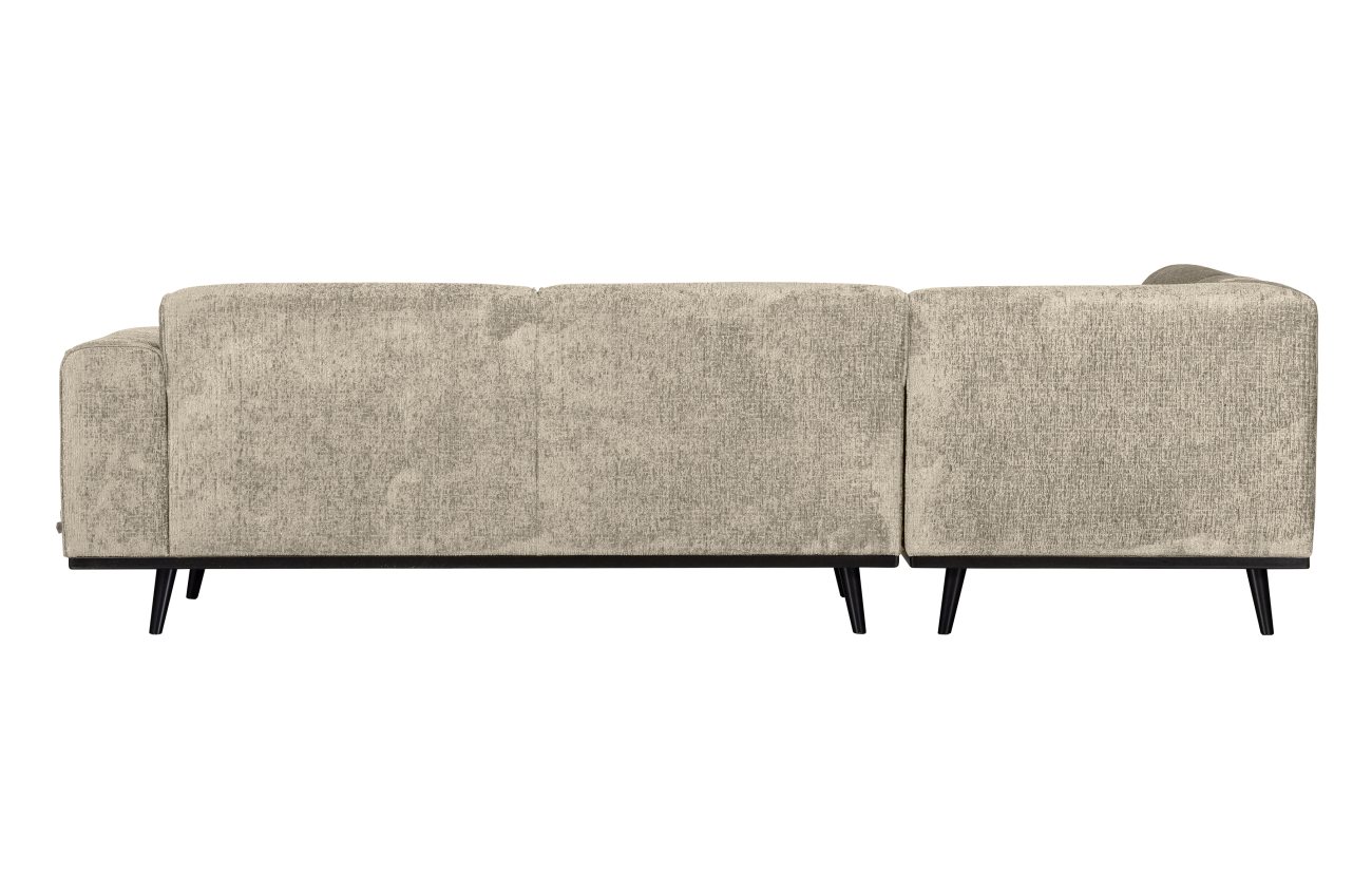 Ecksofa Statement aus Struktursamt Links, Wheatfield