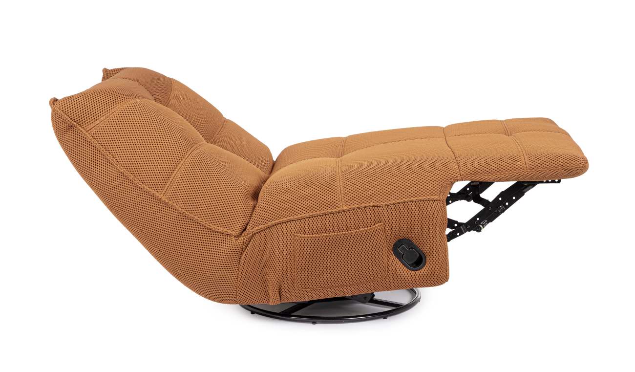 Sessel Gita mit Relax-Funktion, Orange