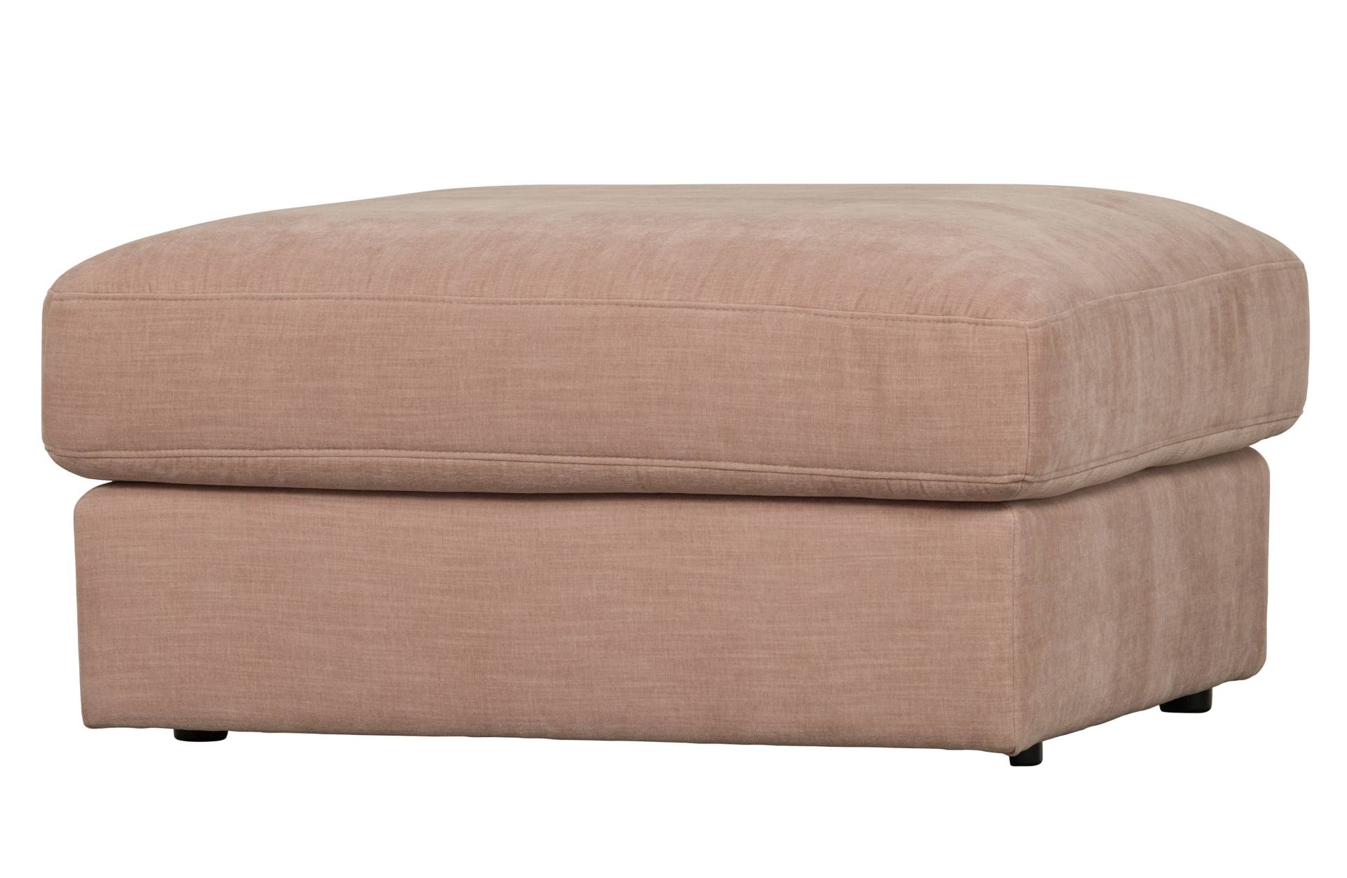 Hocker Family aus Stoff, Rosa