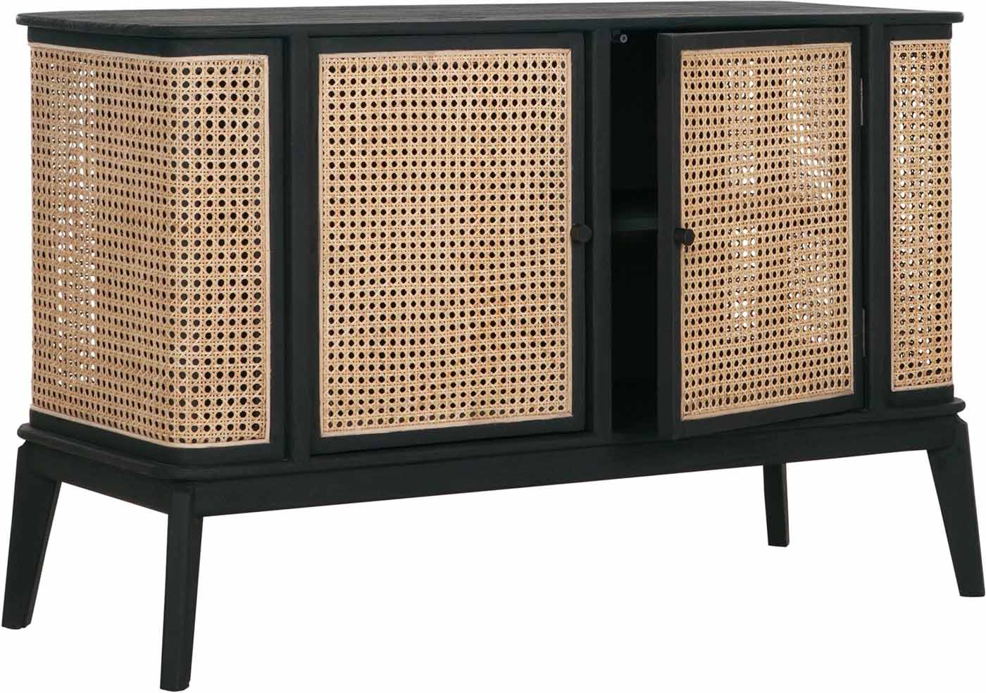 Sideboard Raffles aus Rattan, 125cm