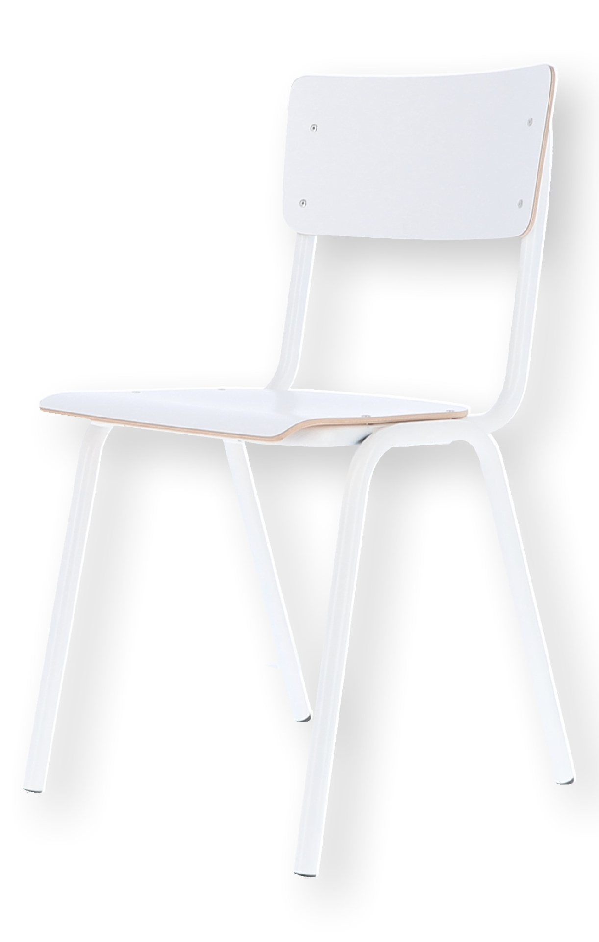Stuhl Zero, stapelbar, Weiß | Weiß | F710033601