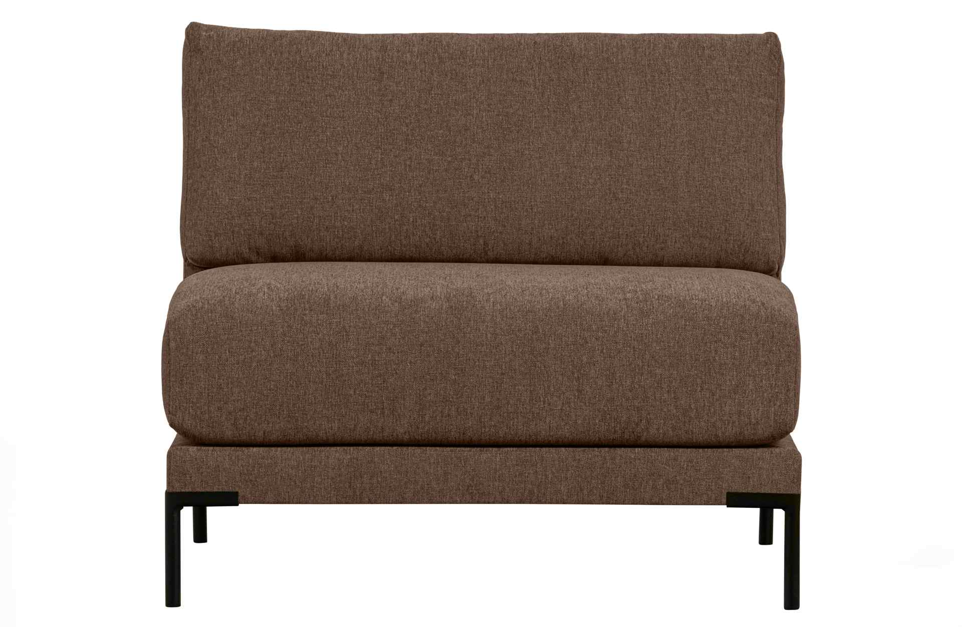 Modulsofa Couple Loveseat Element, Braun