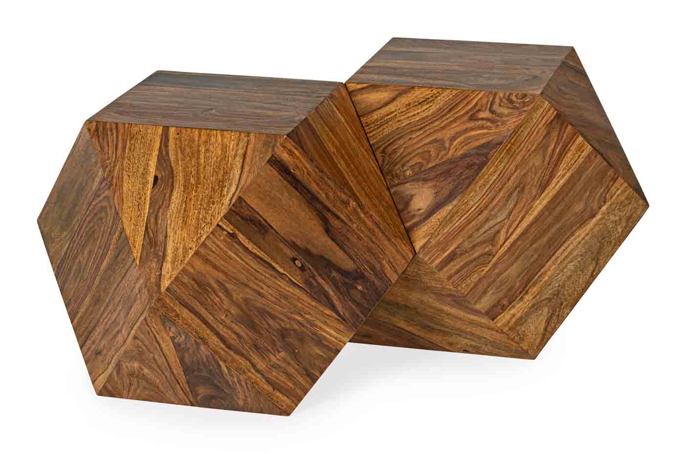 Beistelltisch Egypt aus Sheesham Holz, 42 cm