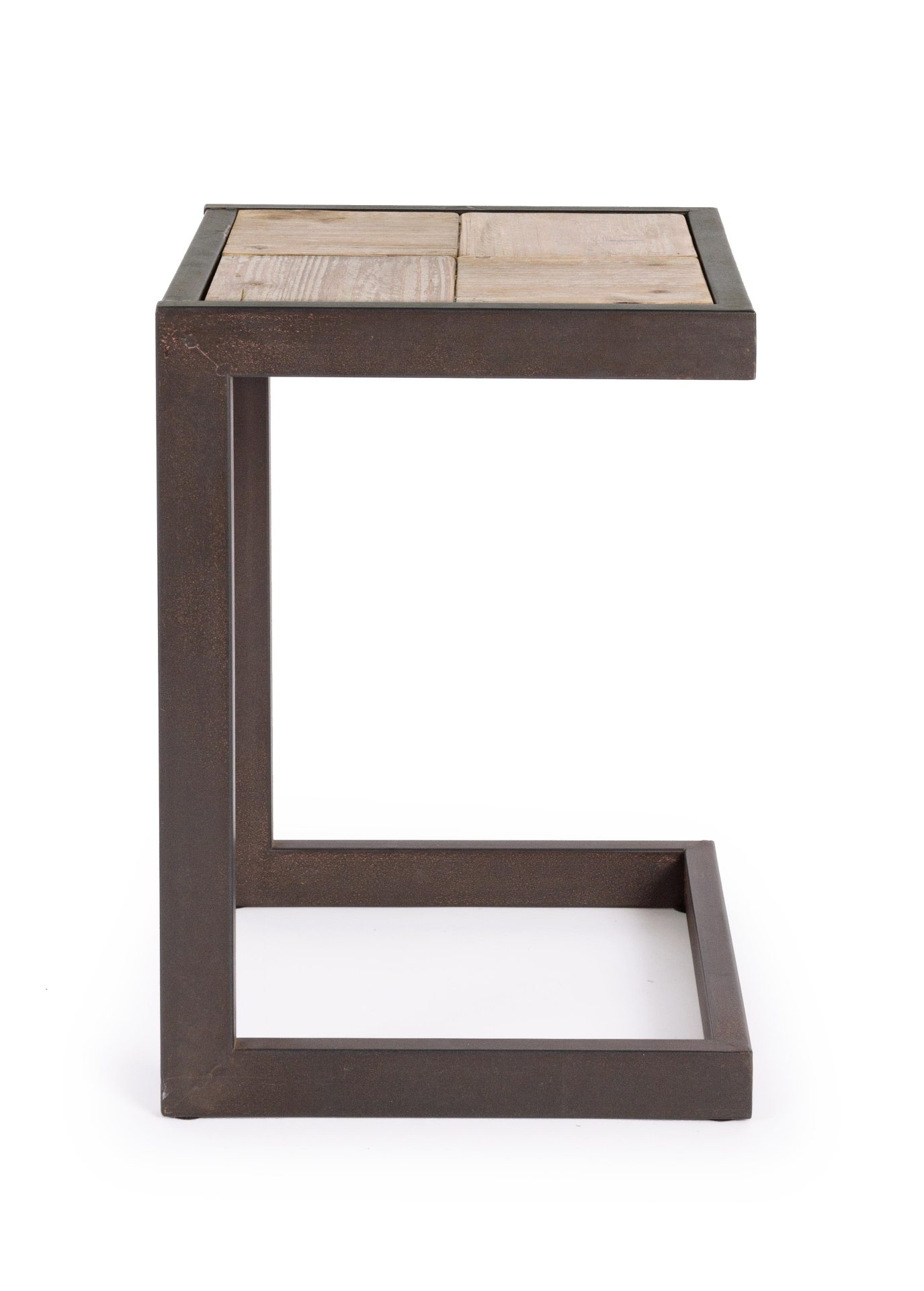 Hocker Blocks aus Fichtenholz, 47 cm