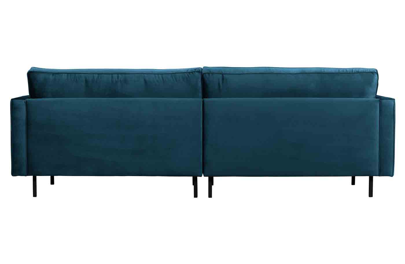 Sofa Rodeo Classic 3 Sitzer Samt, Blau