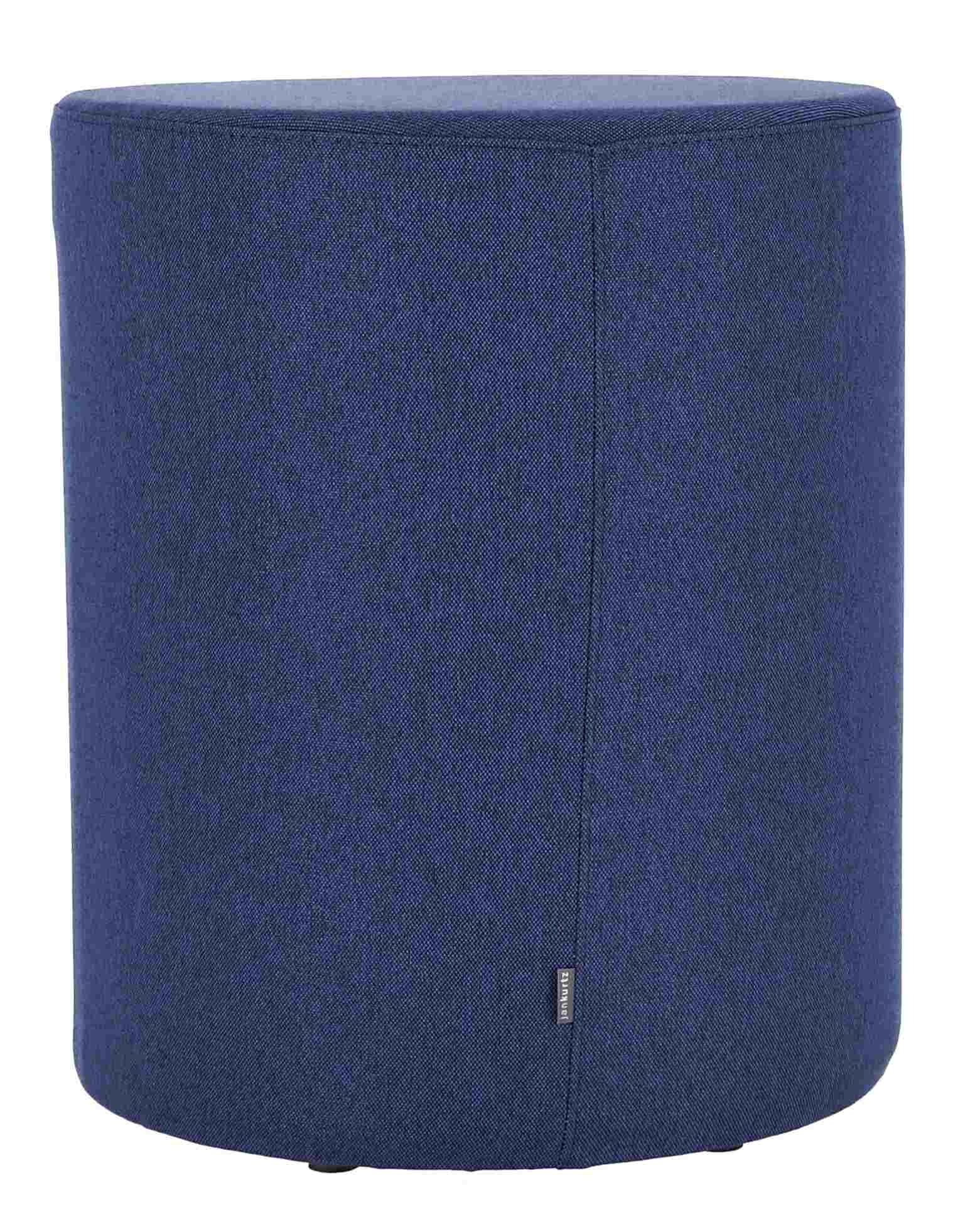 Pouf Rondo Ø 40 cm, Blau