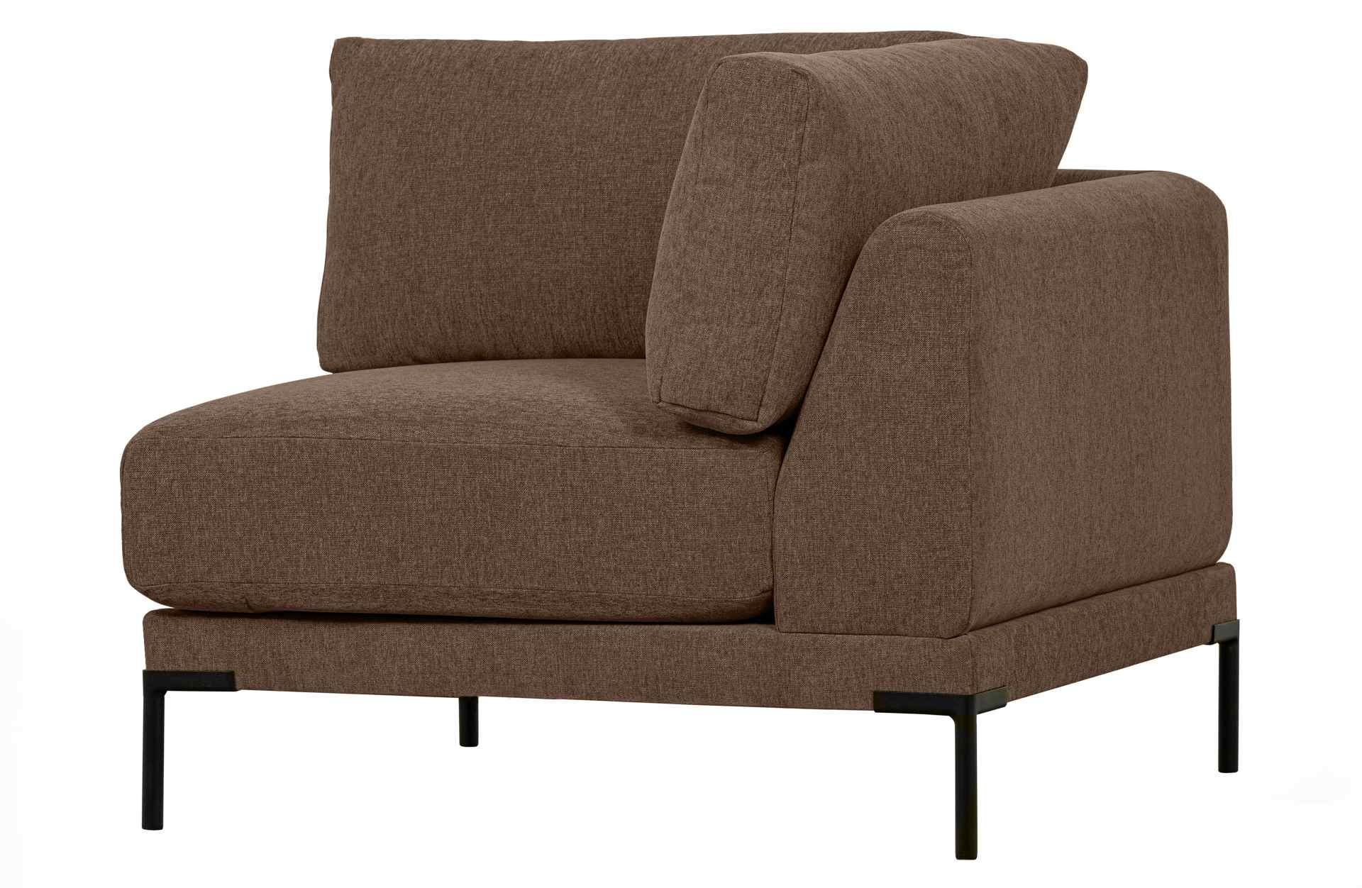 Modulsofa Couple Eck-Element, Braun