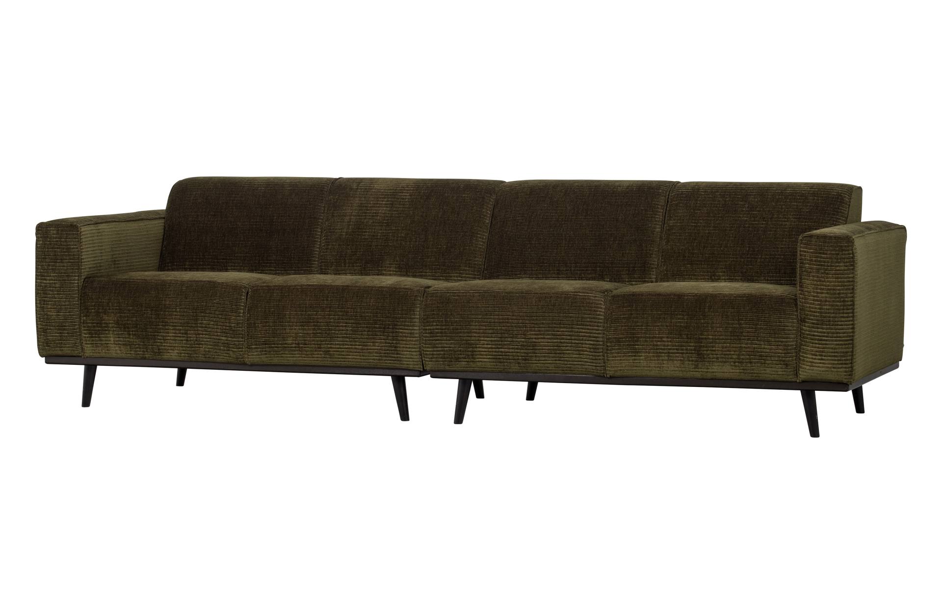 Sofa Statement L aus gewebten Jacquard, Olive