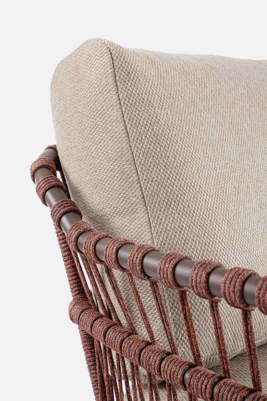 Gartensofa Talaia aus Metall, Java