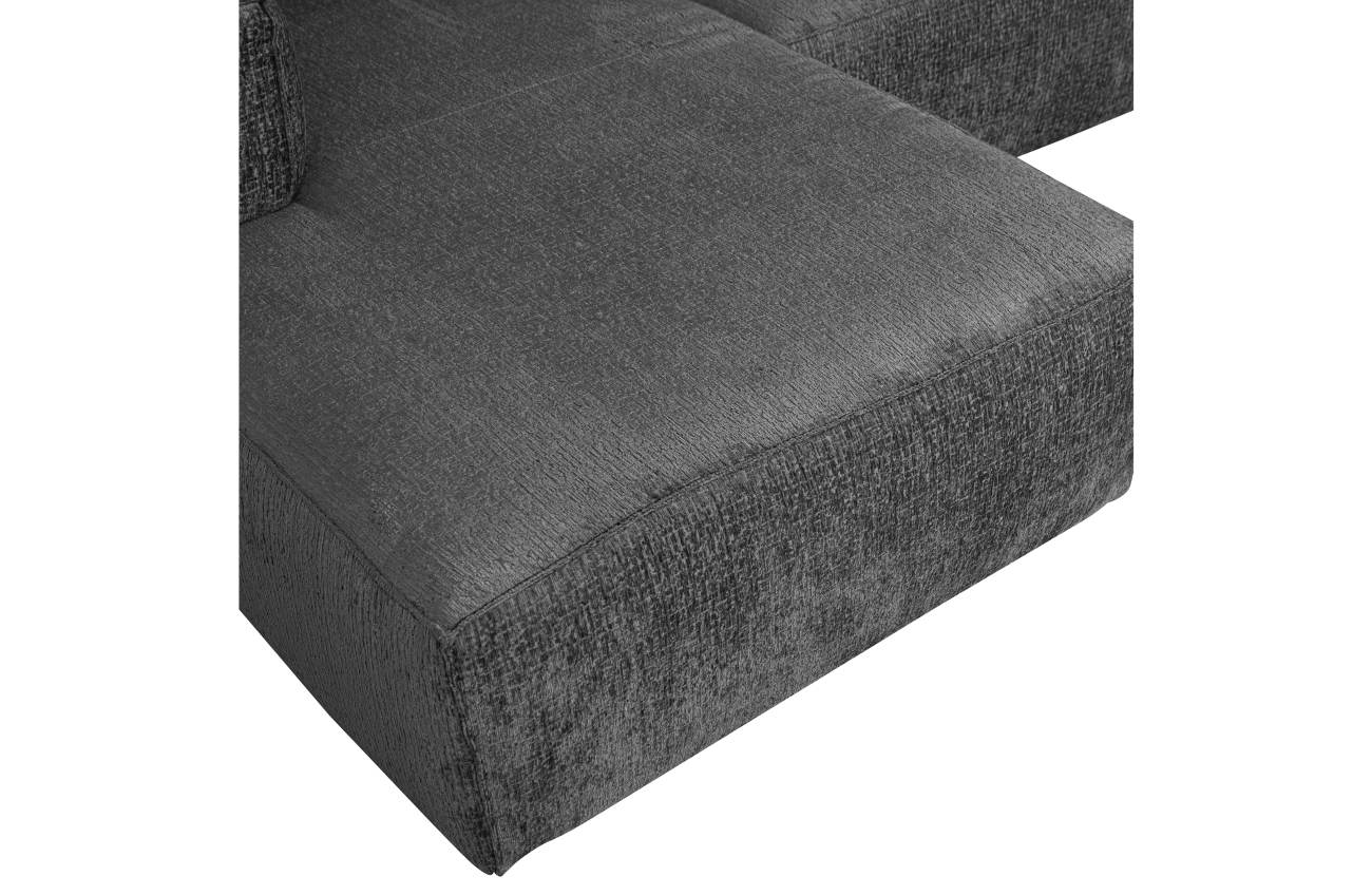 Ecksofa Bean aus Struktursamt Links, Cloud Sky