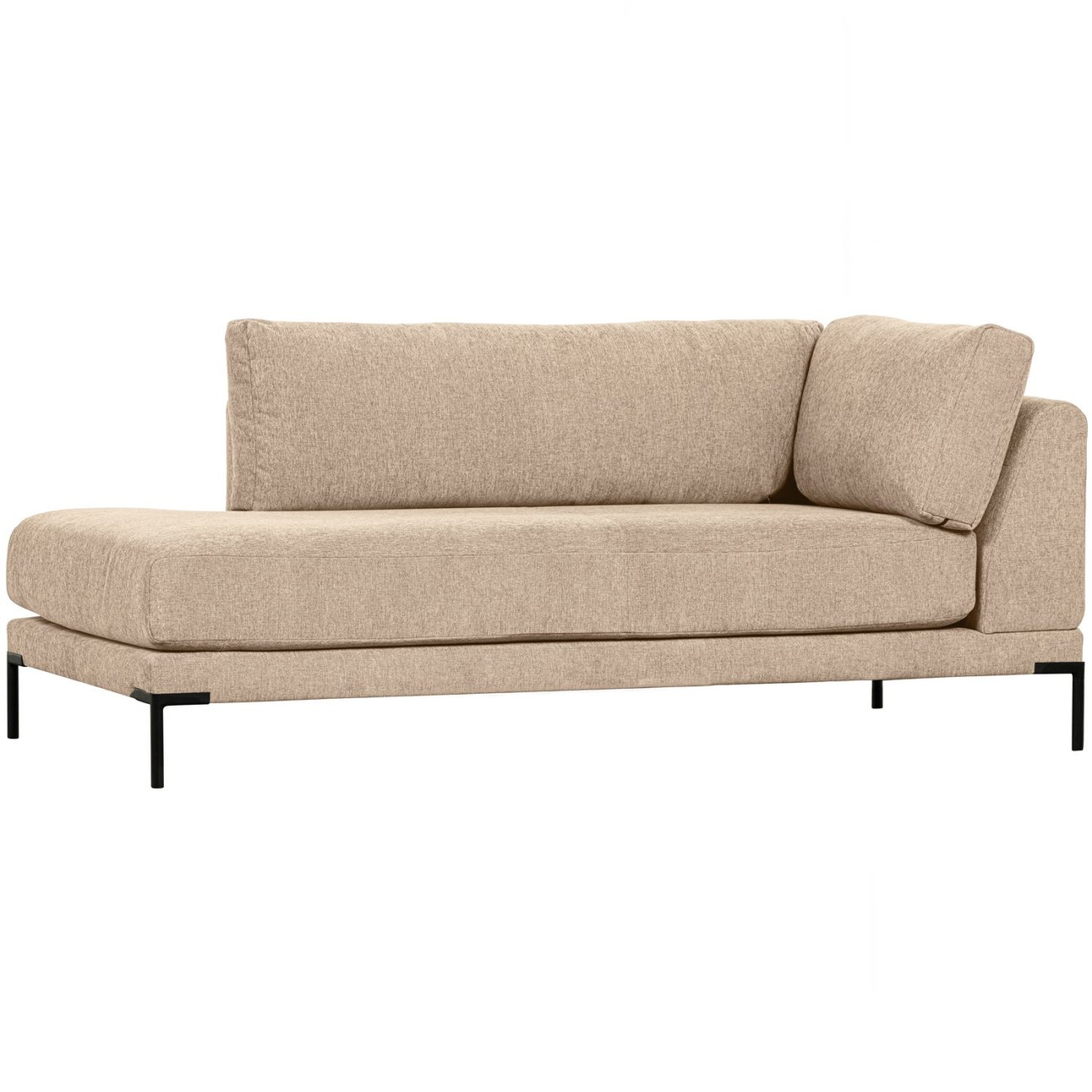 Modulsofa Couple Lounge-Element Links, Natur