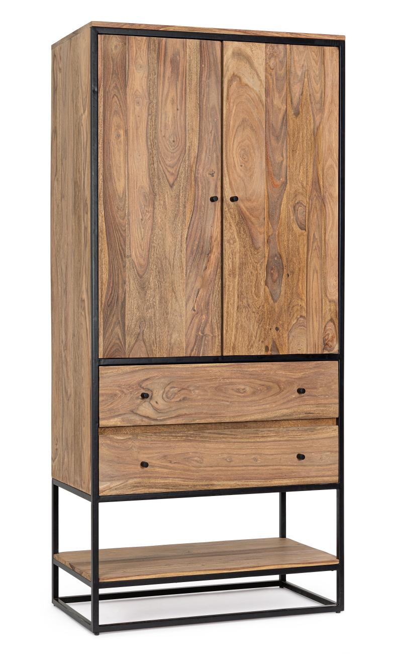 Schrank Nartan aus Sheesham-Holz, 90 cm