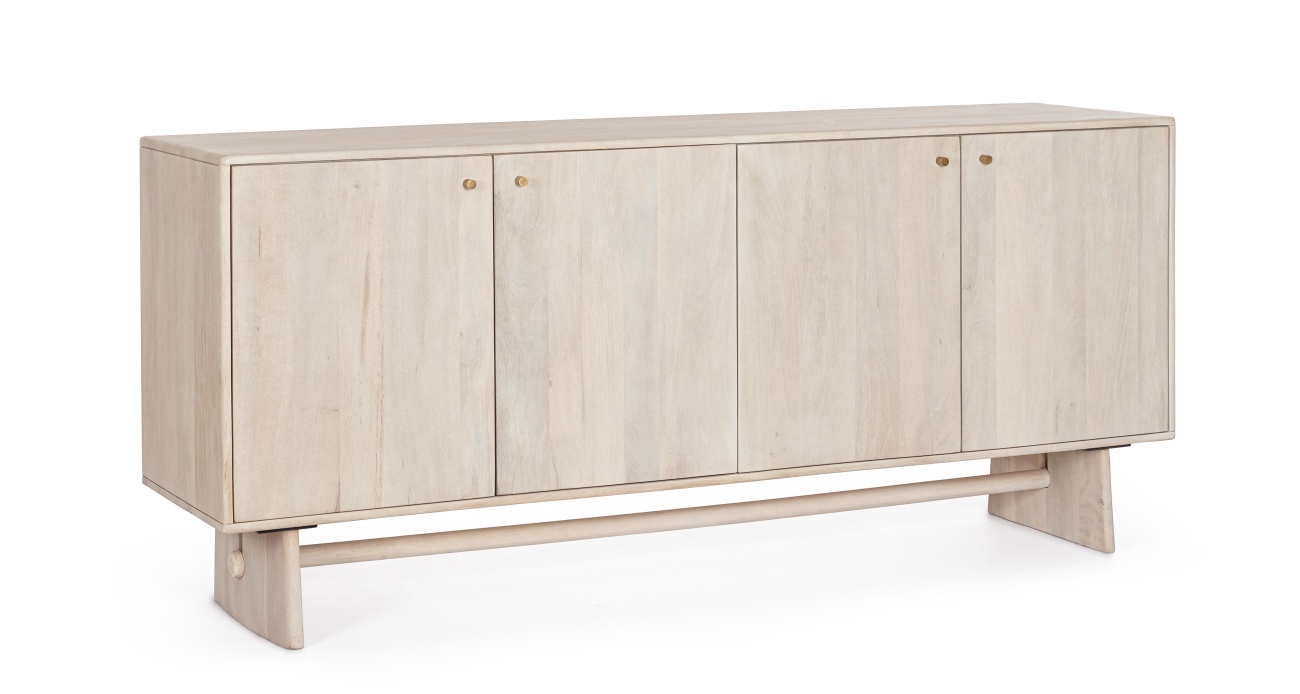 Sideboard Elisheva aus Mangoholz, 180 cm