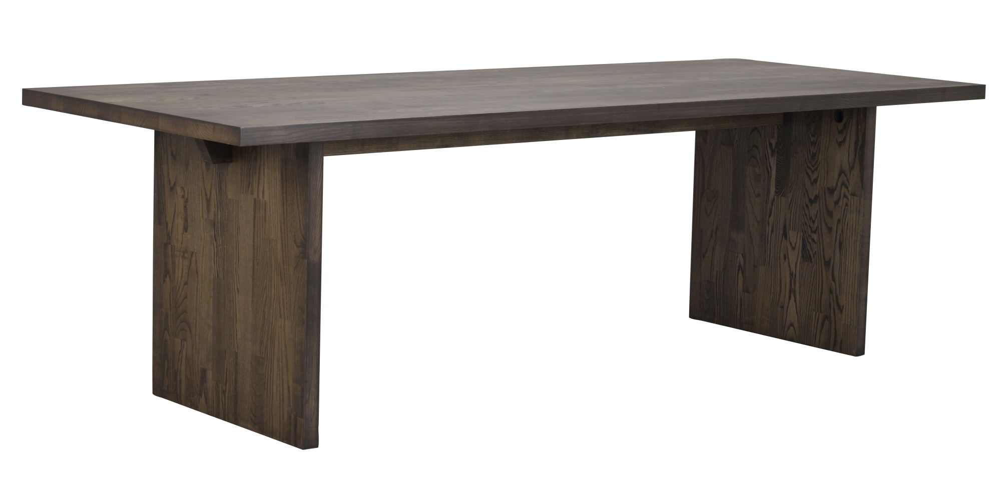 Esstisch Emmett Eiche Braun, 240x95x75cm – überzeugt mit zeitlosem Stil.
