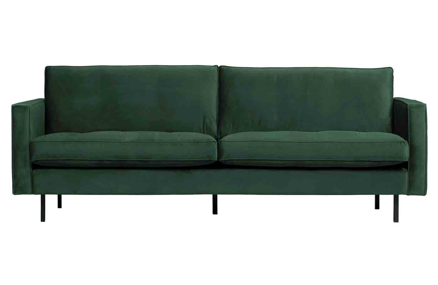 Sofa Rodeo Classic 2,5 Sitzer Samt, Grün