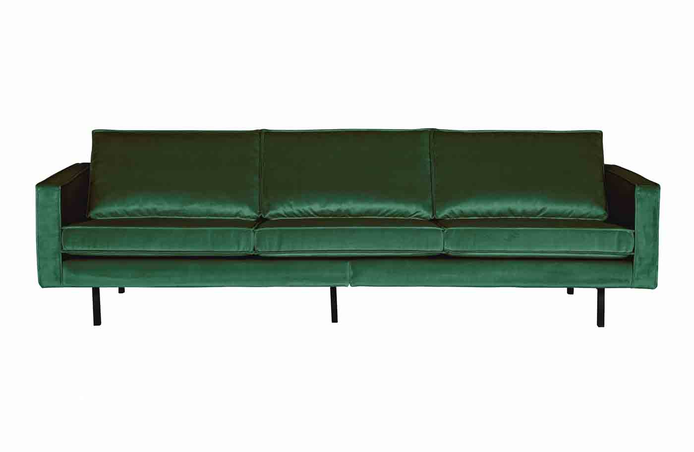 Rodeo Sofa 3-Sitzer Samt, Grün