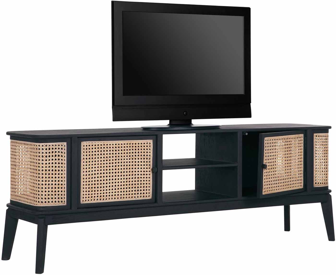 TV Board Raffles aus Rattan, 170cm