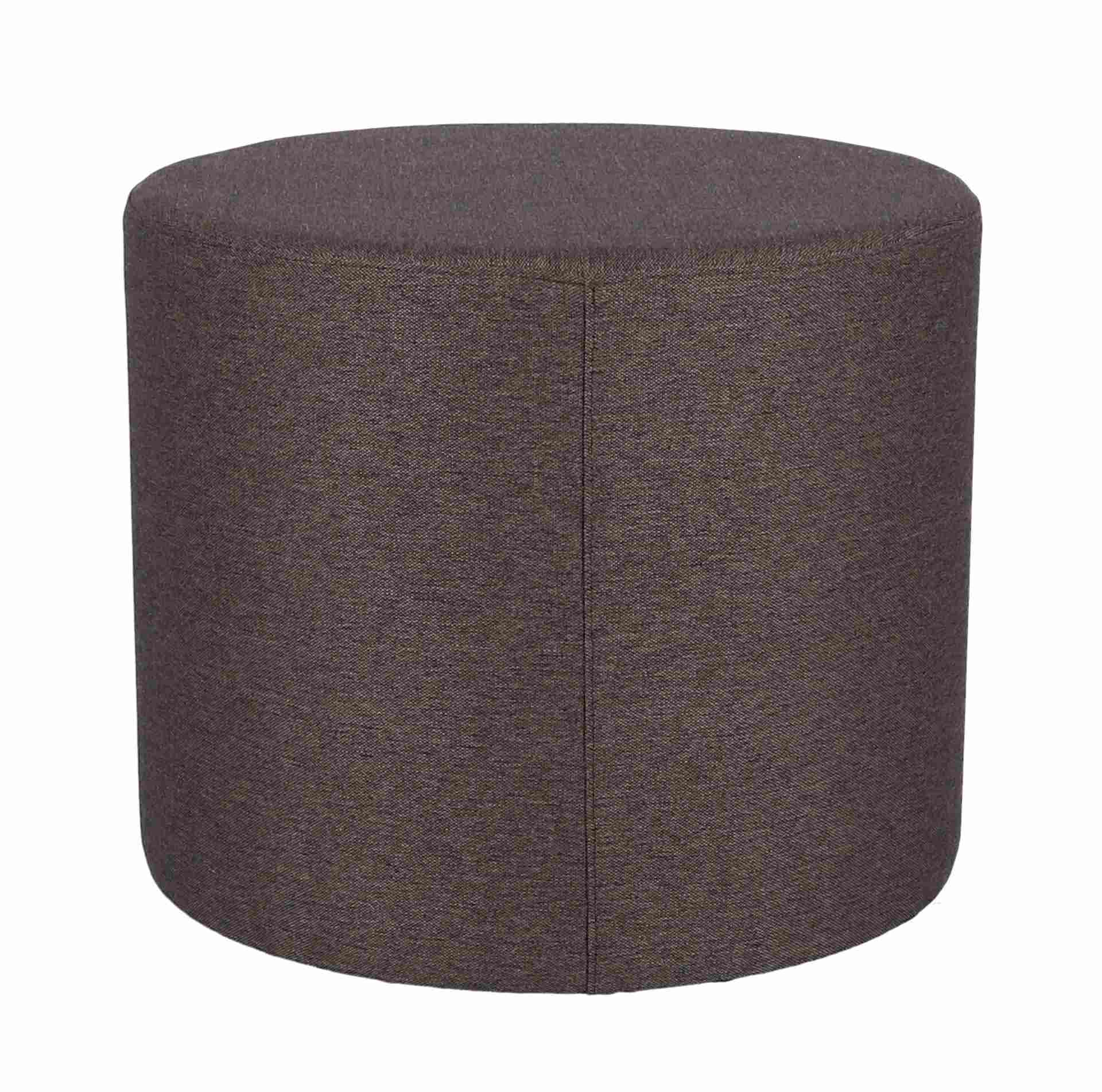 Pouf Rondo Ø 50 cm, Braun