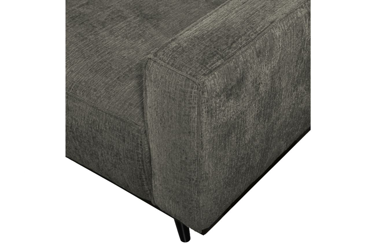 Sofa Statement aus Struktursamt 230 cm, Frost