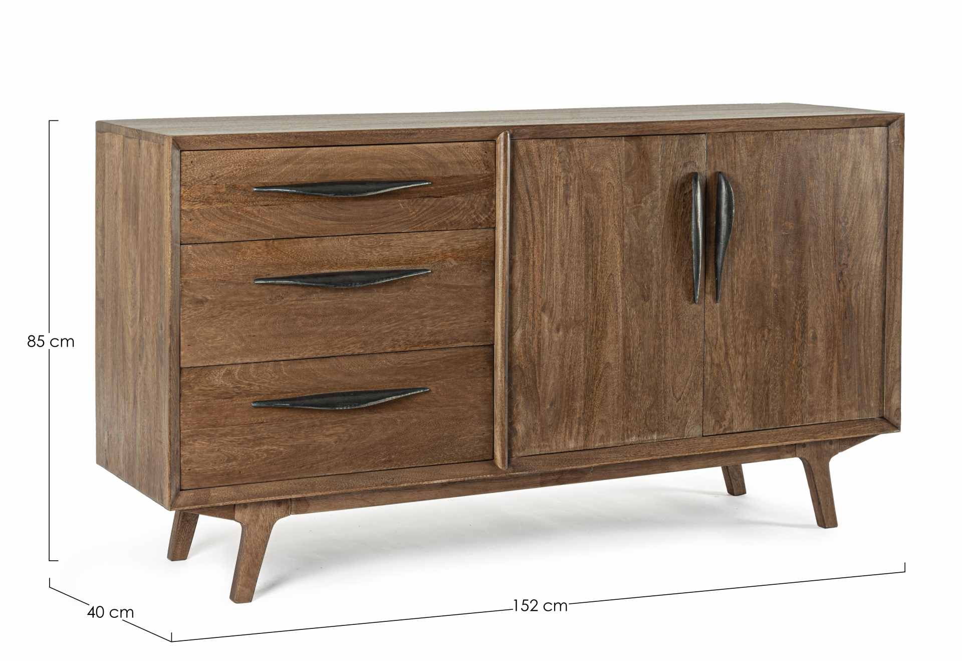 Sideboard Sherman Mangoholz, 152 cm