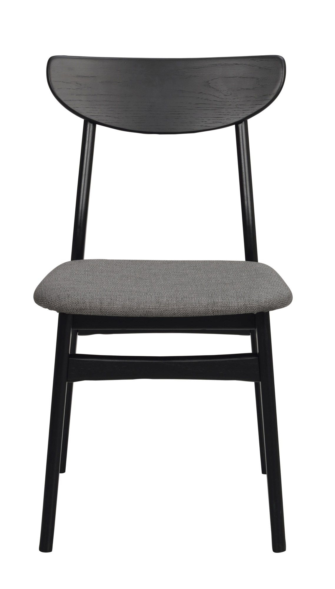 Machen Sie Ihr Zuhause komplett mit Stuhl Rodham 2er Set, Schwarz / Dunkelgrau.