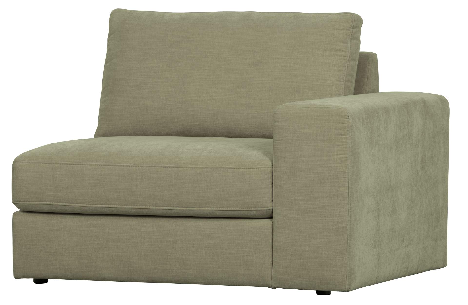 Modulsofa Family 1-Seat Element Rechts, Grün