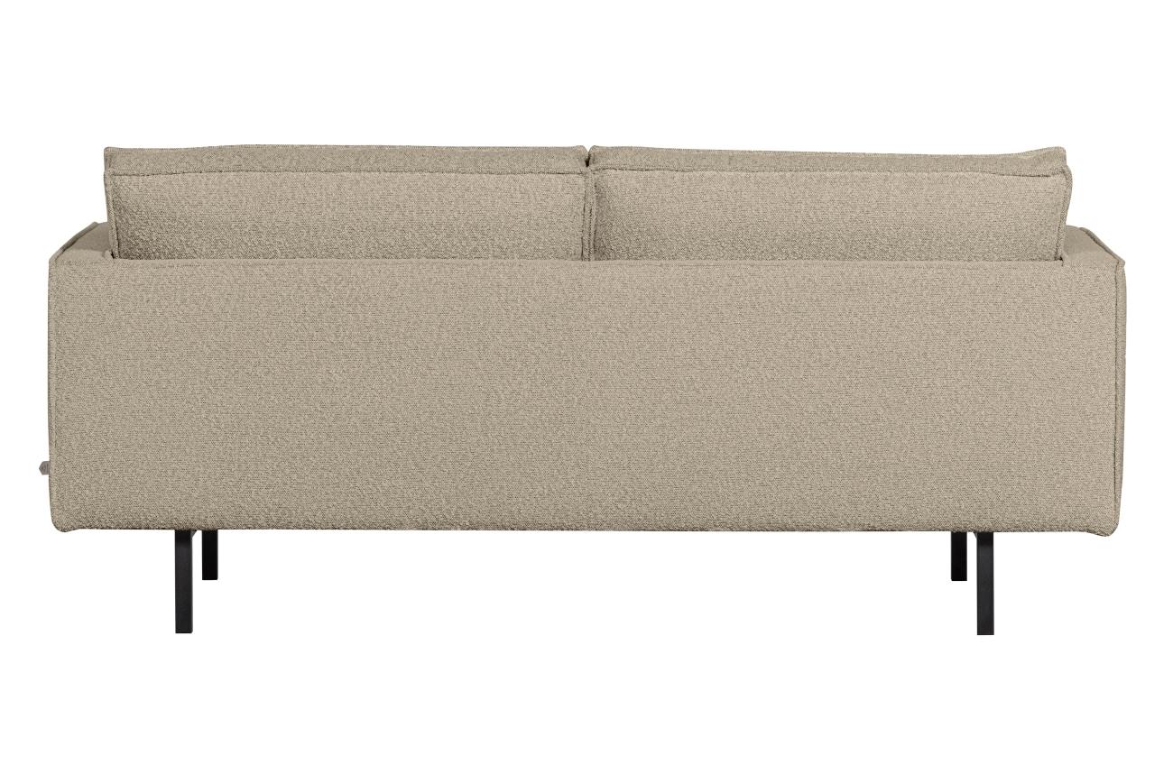 Sofa Rodeo 2,5 Sitzer aus Boucle-Stoff, Beige