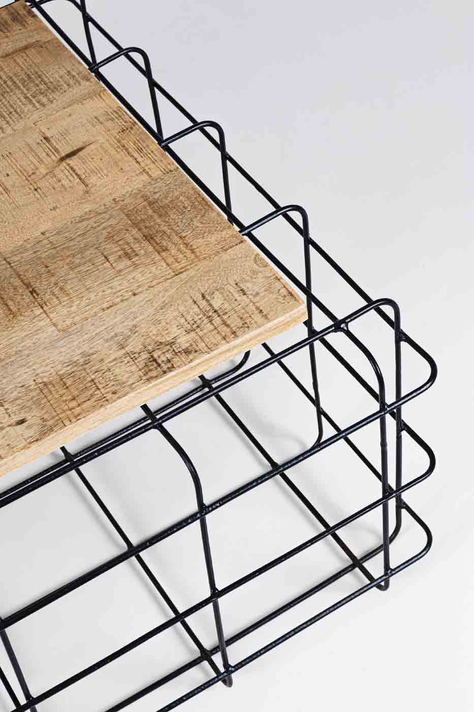 Couchtisch Trellis aus Mangoholz, 110 cm