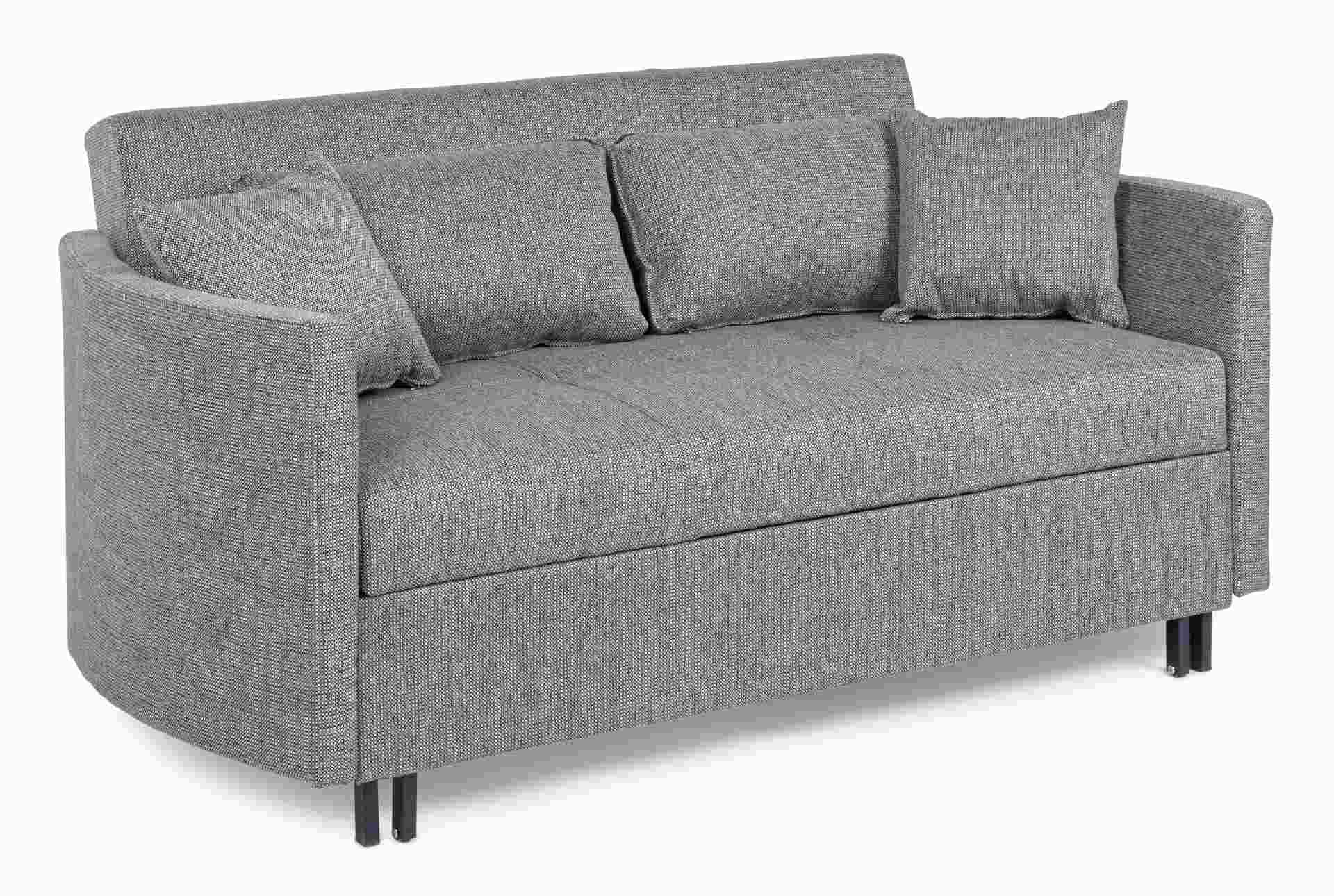 Schlafsofa Clayton mit Stoff-Bezug, Grau