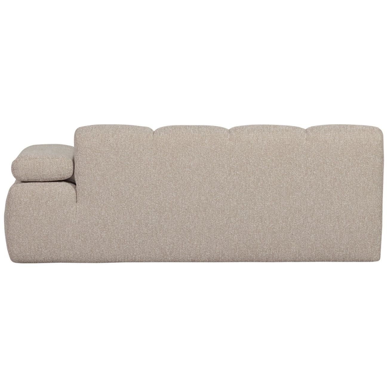 Modulsofa Mojo Boucle 2er Arm-Rechts, Beige