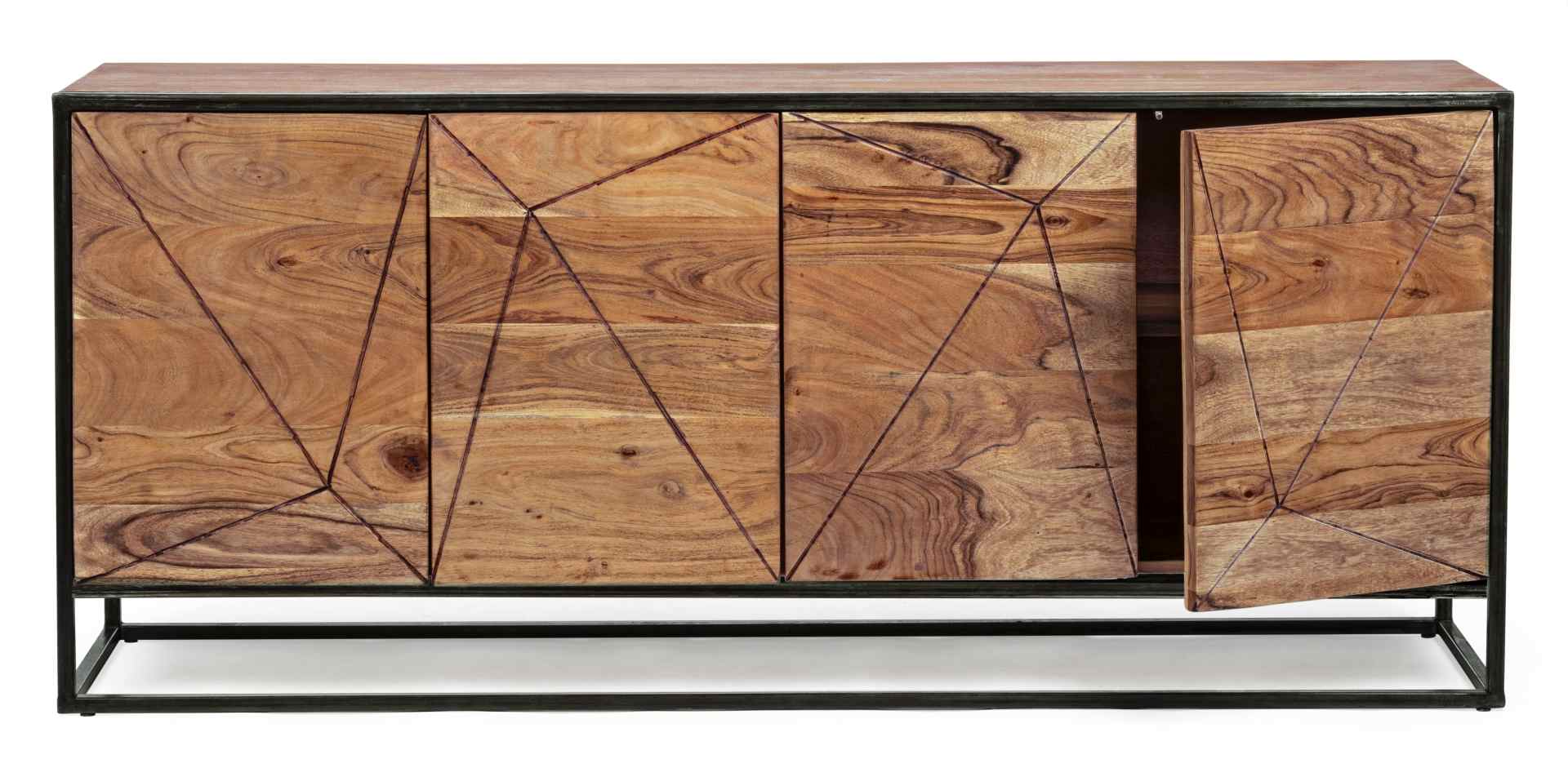 Sideboard Egon aus Akazienholz, 175 cm