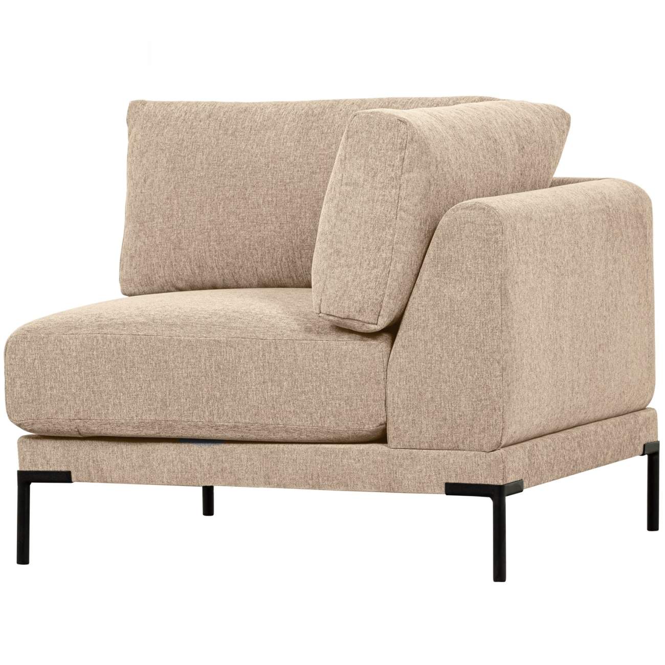 Modulsofa Couple Eck-Element, Natur