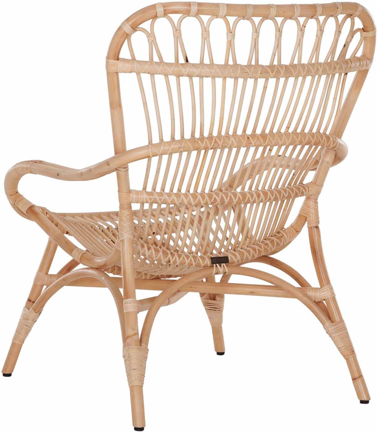 Sessel Catania aus natürlichem Rattan