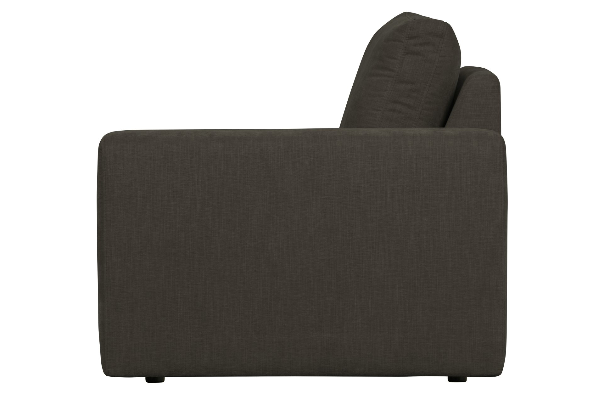 Modulsofa Family 1-Seat Element Rechts, Anthrazit